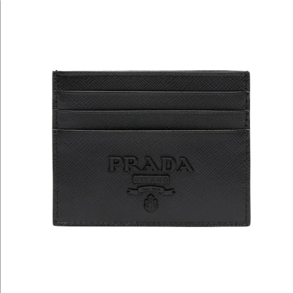 Prada Accessories - Prada Saffiano Leather Card Holder